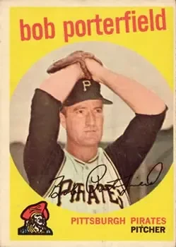 1959 Topps #181 Bob Porterfield