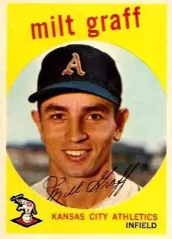 1959 Topps #182 Milt Graff