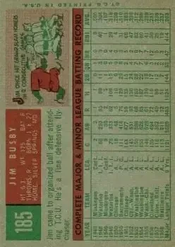 Back of Jim Busby