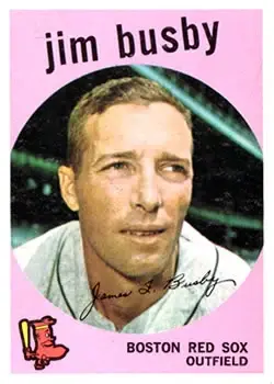1959 Topps #185 Jim Busby