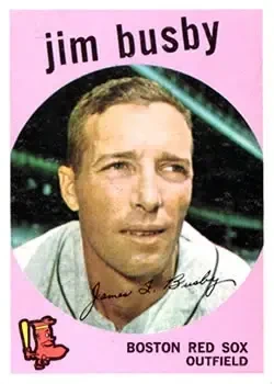 1959 Topps #185 Jim Busby