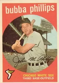 1959 Topps #187 Bubba Phillips
