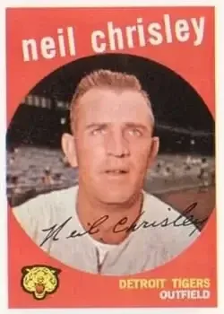 1959 Topps #189 Neil Chrisley