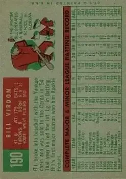 Back of Bill Virdon