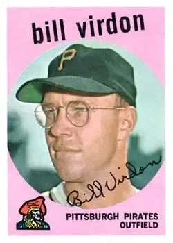 1959 Topps #190 Bill Virdon