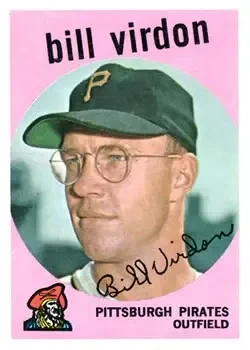 1959 Topps #190 Bill Virdon