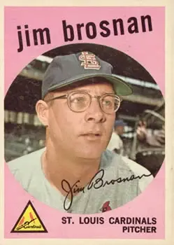 1959 Topps #194 Jim Brosnan