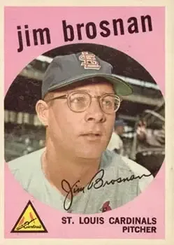 1959 Topps #194 Jim Brosnan