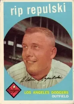 1959 Topps #195 Rip Repulski