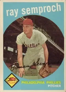 1959 Topps #197 Roman Semproch
