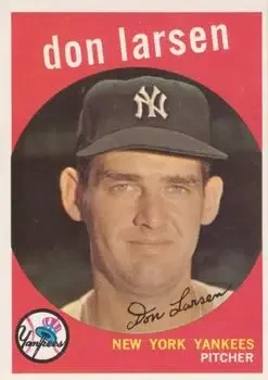 1959 Topps #205b Don Larsen
