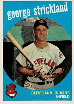 1959 Topps #207b George Strickland