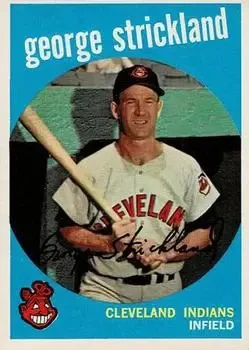 1959 Topps #207b George Strickland