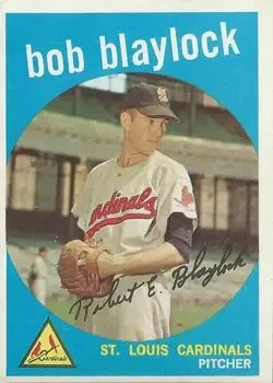 1959 Topps #211b Bob Blaylock