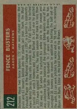 Back of Eddie Mathews)