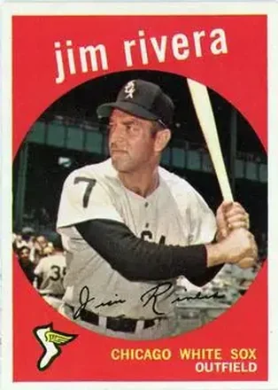 1959 Topps #213b Jim Rivera