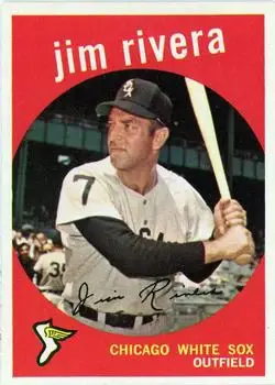 1959 Topps #213b Jim Rivera
