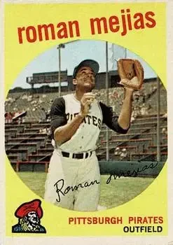1959 Topps #218b Roman Mejias