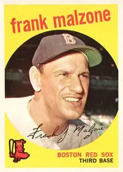 1959 Topps #220b Frank Malzone