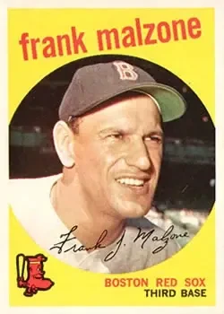 1959 Topps #220b Frank Malzone