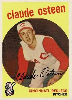 1959 Topps #224b Claude Osteen