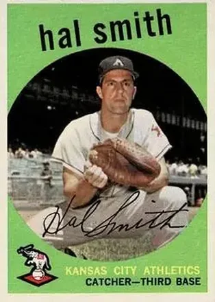 1959 Topps #227b Hal Smith
