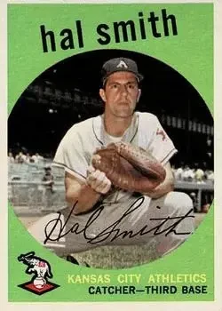 1959 Topps #227b Hal Smith