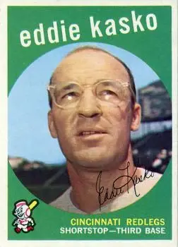 1959 Topps #232b Eddie Kasko