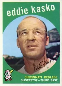1959 Topps #232b Eddie Kasko