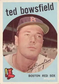 1959 Topps #236b Ted Bowsfield