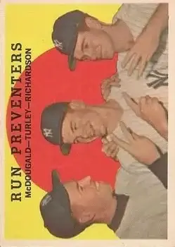 1959 Topps #237b Bobby Richardson)