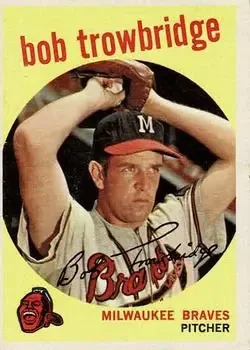 1959 Topps #239b Bob Trowbridge