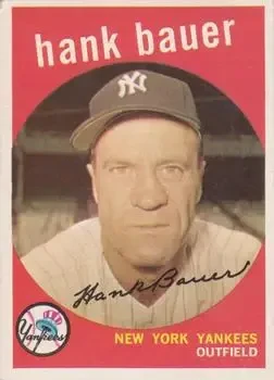 1959 Topps #240b Hank Bauer