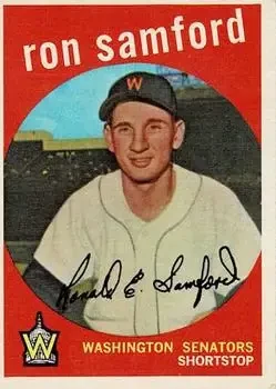 1959 Topps #242b Ron Samford