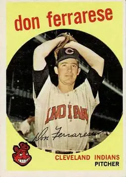 1959 Topps #247b Don Ferrarese