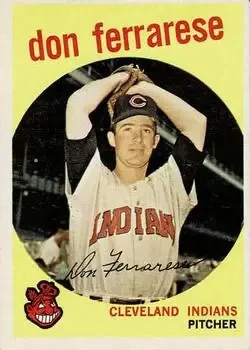 1959 Topps #247b Don Ferrarese
