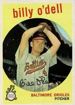 1959 Topps #250b Billy O'Dell
