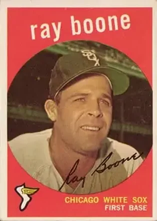 1959 Topps #252b Ray Boone