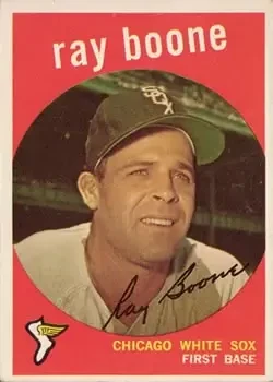 1959 Topps #252b Ray Boone