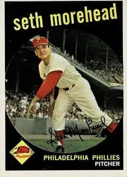 1959 Topps #253b Seth Morehead