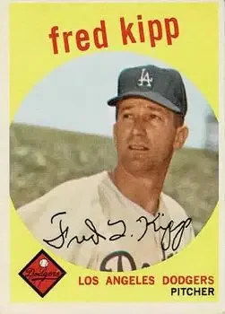 1959 Topps #258b Fred Kipp