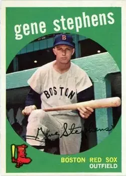 1959 Topps #261b Gene Stephens