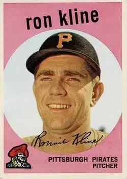 1959 Topps #265b Ronnie Kline