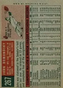 Back of John Romonosky