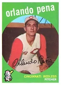 1959 Topps #271b Orlando Pena