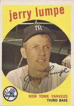 1959 Topps #272b Jerry Lumpe