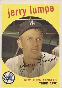1959 Topps #272b Jerry Lumpe