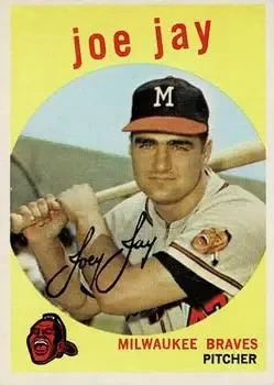 1959 Topps #273b Joe Jay