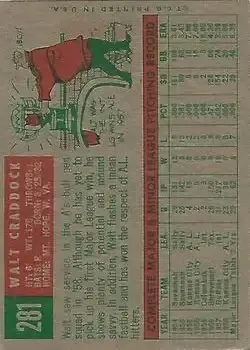 Back of Walt Craddock