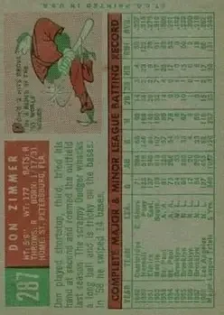 Back of Don Zimmer